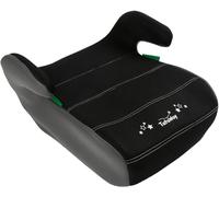 Asiento trasero de coche Tataway i-Size ECE R129/03. Elevador de seguridad para niños con una altura de 126 a 150 cm. Asiento para niños sobre fondo negro con forma de ascensor con motivos de