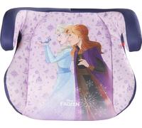 Disney Frozen Asiento Elevador para Auto con Conectores ISOFIX i-Size ECE R129. Alzador Coche para la seguridad niñas con una altura de 125 a 150 cm. Asiento con gráficos de Elsa Y Anna, fondo rosa.