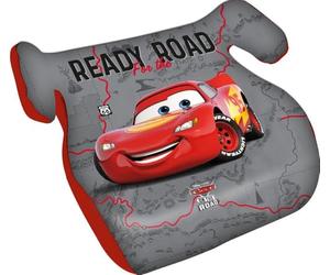 Tataway Asiento trasero infantil Disney Cars i-Size ECE R129, 126 a 150 cm, 22 a 36 kg, 6 a 12 años, grupo 3, ligero y fácil de transportar, extraíble y lavable