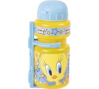 Tataway Bicicleta universal Titti Silvestro de Looney Tunes, 350 ml, para niño y niña, azul y amarillo