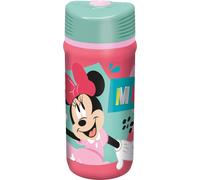 TATAWAY Borraccia Minnie Rosa Y Azul De Plástico Para Minnie Topolina 390 ml