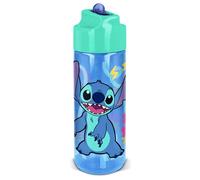 Tataway Bote Ecozen Stitch Palms de 540 ml: ligero, resistente y sin BPA, perfecto para hidratarse con estilo gracias al diseño tropical de Disney con el bonito Stitch