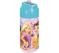 Tataway Botella de agua Disney Princesses Ecozen de 430 ml, botella reutilizable para niños | Ligera, duradera, sin BPA, ideal para actividades escolares y al aire libre