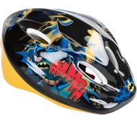 TataWay- Casco Ciclo Niño Batman | Protección Seguridad | Ajustable 52-56 cm | para Niños <10 Años | Accesorios Bicicleta, Negro/Amarillo, S, Plástico