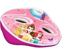 Tataway Casco de Bicicleta Easy Disney Princesses para niñas con Orificios de ventilación, Anillas de Ajuste y Correas de fijación. Talla 52-56 cm (4-8 años)