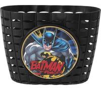 Tataway Cesta Infantil para Guardar Bicicletas Batman de DC Comics, Color Negro y Amarillo, superhéroes, murciélago
