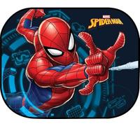 Marvel Spiderman par de Cortinas Laterales Parasol para Autos Rojo niño