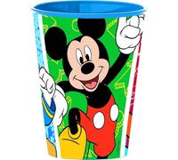 Tataway Disney Mickey Mouse - Vaso Easy Mickey Has Fun de 260 ml | Vaso de plástico duradero, ligero y apto para lavavajillas