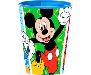 Tataway Disney Mickey Mouse - Vaso Easy Mickey Has Fun de 260 ml | Vaso de plástico duradero, ligero y apto para lavavajillas