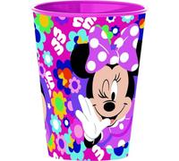 Tataway Disney Minnie Mouse - Vaso Easy Minnie Bold Florals de 260 ml | Vaso de plástico duradero, ligero y apto para lavavajillas