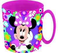 Tataway Disney Minnie Mouse - Vaso para microondas Bold Florals de 390 ml | Vaso de plástico duradero, ligero y apto para lavavajillas