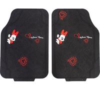 TATAWAY Disney Par De Alfombras Para Auto Minnie Mouse PVC 44x65 cm