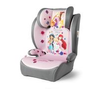 Tataway Disney Princesas i-Size, Asiento elevador 15-36 kg (3,5-12 años), 100-150 cm, Grupo 2/3, instalación con cinturón de 3 puntos, rosa