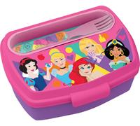 TATAWAY Fiambrera y Cubiertos para Niñas Sin BPA Plástico Disney MPN 51209