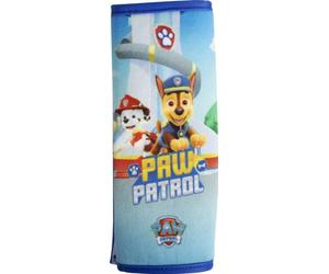 Tataway - Guía de Cinturón de Coche Paw Patrol | Trabilla con Cierre de Velcro | Material Suave y Resistente | Lavable a 30° | Gráficos Únicos, Azul, Turquesa, Velcro