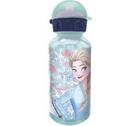 TataWay in viaggio si cresce Botella escolar Frozen de 370 ml, sin BPA, botella Disney ligera y reutilizable, tapa hermética, ideal para niños en la escuela, viajes y actividades al aire libre