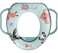 Tataway Inodoro infantil Soft con asas, reductor de inodoro con gráficos de Bing, asiento cómodo y antideslizante, fácil de limpiar