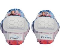 Tataway Kit Frozen de Disney con coderas y rodilleras para niñas para deportes sobre ruedas, patinetas y patinetes. Talla XS (3-6 años)