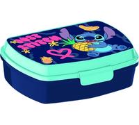 Tataway Lonchera Funny Stitch Palms con estampado tropical de Disney, caja para sándwiches ideal para la escuela, los viajes y el tiempo libre, práctica y duradera