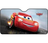 TataWay - Parasol Delantero Coche Lightning Mcqueen | Protección Solar Máxima | Gráficos Disney | Fácil Fijación | Medidas 130x70 cm | Parasol Coche Niño, Rojo, Única, PVC
