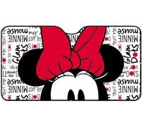 Disney Minnie Parasol Delantero Parabrisas de Coche 130x70cm Dibujos para niñas Lazo Rojo