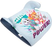 Tataway - paw Patrol Girl Elevador coches R129 i-Size Alzador para niñas - Silla coche ergonómica y ligera, asiento de 125 a 150 cm con gráficos de Paw Patrol (ca. 22-36 kg) (ca. de 6 a 12 años).