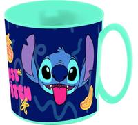 Tataway presenta la taza microondas Stitch Palms de 390 ml: perfecta para cualquier momento de relajación al estilo Disney, compatible con microondas e ideal para bebidas frías o calientes