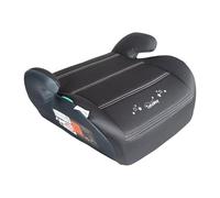 Tataway Respaldo infantil con estampado de estrellas negras para asiento de coche i-Size ECE R129. Elevador de coche para niños de 6 a 12 años, 125-150 cm, 22-36 kg