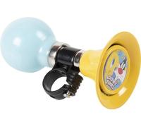 Tataway Timbre de Bicicleta Trombetta para niño y niña, Looney Tunes Titti Silvestro, Azul y Amarillo