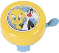 Timbre Ciclo niño niña Looney Tunes Metal Titti Silvestro Azul Amarillo Bici