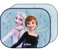 Tataway Toldos para Coche Disney Frozen 44x35 cm - Protector Solar Lateral con Elsa y Anna para niños | Accesorio Oficial para Coches Disney