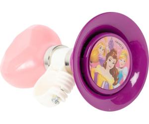 Tataway Trompeta Infantil Disney Princesses para Bicicleta con Cuerpo de Metal y Bomba de plástico Blando, Color Rosa