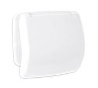 TATAY 6630101- Olympia Portarrollos de papel higiénico, Plástico Polipropileno, Blanco, 15.70x4.30x13.20 cm