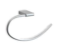 Tatay Toallero aro, de Aluminio, Modelo Ice, Abierto en un Lado, de diseño Moderno y Elegante. Sistema de fijació con Tornillos