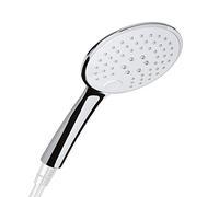 TATAY Alcachofa de ducha Sidney – 12 cm, ABS, 3 posiciones, ahorro de agua y antical, cromado