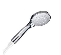 TATAY Alcachofa de Ducha 3 Posiciones de Riego Sistema Antical | Alcachofa Ducha | Diámetro 10 cm | 3 Posiciones de Riego | Plástico ABS | Ahorro de Agua | Acabado Cromado, Cromado + Blanco