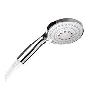 TATAY Alcachofa de ducha Jerez – 12 cm, ABS, 4 posiciones, ahorro de agua y antical, cromado