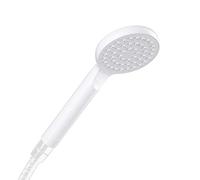 TATAY Alcachofa Ducha Capri, 7,5 cm de Diámetro, de ABS, 1 posición, Sistema de Ahorro de Agua, Blanco