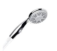 TATAY Alcachofa Ducha Formentera, 10 cm de Diámetro, de ABS, 4 posiciones, Sistema de Ahorro de Agua y Antical, Cromado