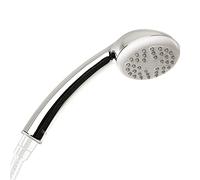TATAY Alcachofa Ducha Vanity, 8,5 cm de Diámetro, de ABS, 1 posición, Sistema de Ahorro de Agua y Antical, Fácil Limpieza, Cromado