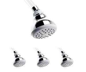 TATAY Alcachofa Piña Ducha Vanity Ahorro de Agua Sistema Antical 1 Posición (Paquete de 4)