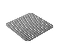 TATAY Alfombra Bañera Antideslizante | 50% Material Reciclado | Ventosas de Alta Sujeción y Sensación Placentera Durabilidad | Tacto Suave y Cómodo | 54 x 54 cm - Gris