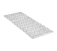 Tatay Alfombra de Bañera Antideslizante de PVC con Ventosas, Resistentes a Moho y Microbios, Anti-Bacteriano, Diseño Piscis, Blanco. Medidas 97 x 36 cm