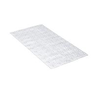 Tatay Alfombra de bañera antideslizante BCN – ventosas, antibacteriana, 72x36 cm, translúcido