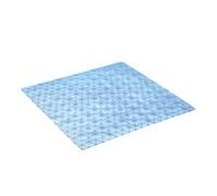 TATAY Diamond - Alfombra antideslizante para ducha o bañera, 54 x 54, taupé