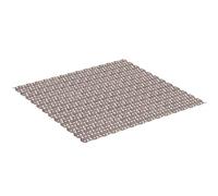 TATAY Alfombra Ducha Antideslizante Opaca 54 x 54 cm | Ventosas de Gran Sujeción | Seguridad Antideslizante Certificada | Higiene PVC Antibacteriano | Diseño de Peces - Modelo Piscis - Taupe