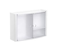 Tatay Armario de Baño 46x15,5x32 cm Fácil de Limpiar Plástico Resistente | Armario Baño | Soporta 8 kg | Tornillos Incluidos | Polipropileno Resistente | Fijación con | Fácil Limpieza y Montaje