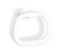 TATAY Aro Toallero Olympia Accesorio Funcional para Baño Uso Diario en Baño | Aro Toallero | Medidas 20.50x6.30x14.00 cm | Accesorio Funcional para Baño | Organización Práctica del Baño, Blanco