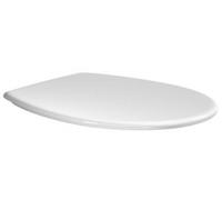 TATAY Tapa WC Universal Estándar, de Termoplástico, Forma Ovalada, Extraible, Fabricado en España, Blanco. Medidas 44,5 x 36,5 cm