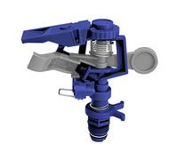 Tatay Aspersor Impulso Top Line, 15l, min, 450 m2, Conector Universal, Protección Solar, Fácil Instalación, Azul